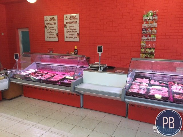 Магазин мясо/продукты с действующими арендаторами