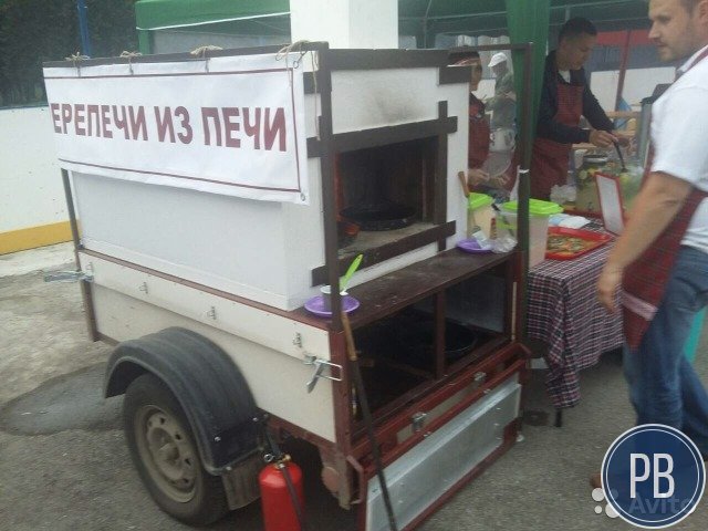 Мобильная русская печь