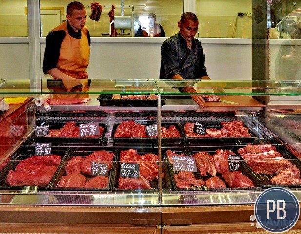 Магазин по продаже мясных продуктов
