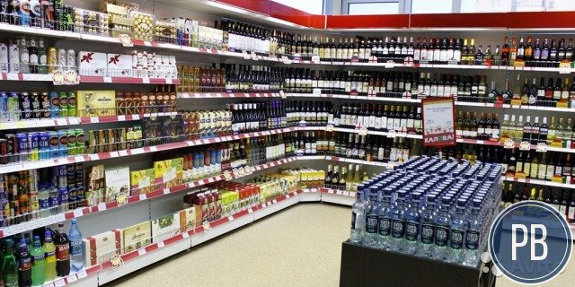 Алкомаркет в крупном Жилой комплекс с долгосрочной арендой