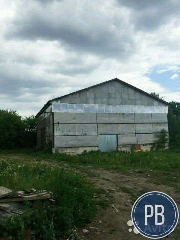 0.45 га земли промназначения+ склад 360 м²