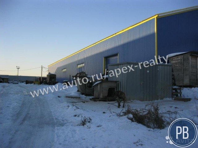 Продажа пл. 972 м2 под производство, теплый