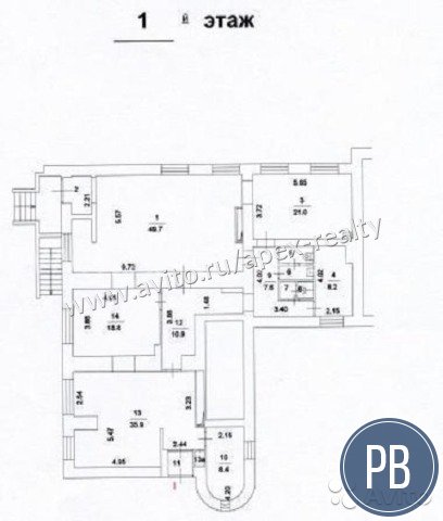 Продажа магазина пл. 171 м2 м. Отрадное в жилом