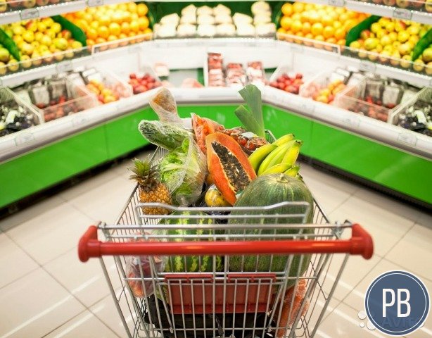 Продуктовый магазин в густонаселенном рaйоне