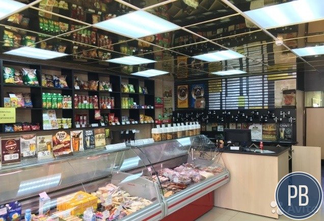 Перспективный пивной магазин, закусочная