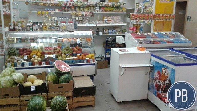 Торговая точка для продажи фруктов и овощей