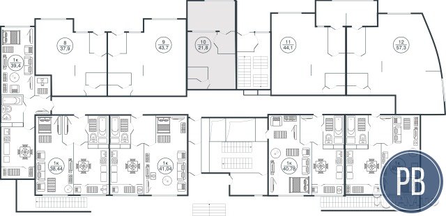Помещение свободного назначения, 21.8 м²