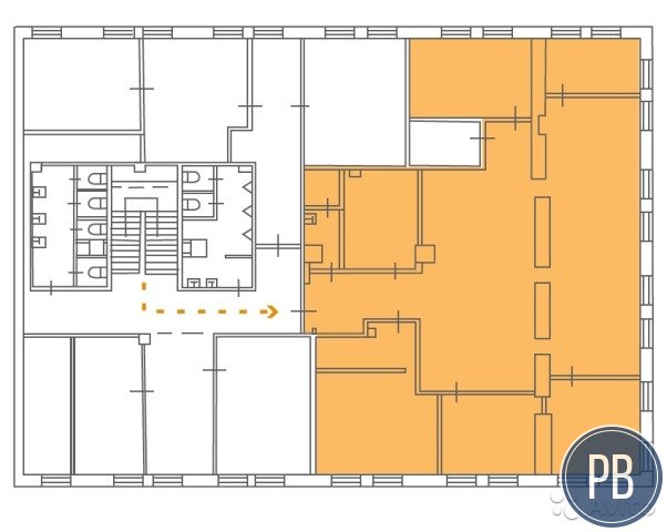Сдам офисное помещение, 310.72 м²