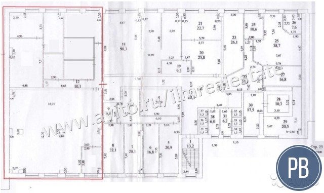 Сдам офисное помещение, 330 м²