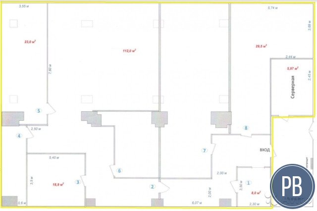 Сдам офисное помещение, 315 м²