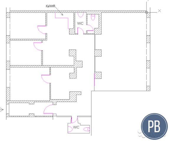 Офисное помещение, 140 м²