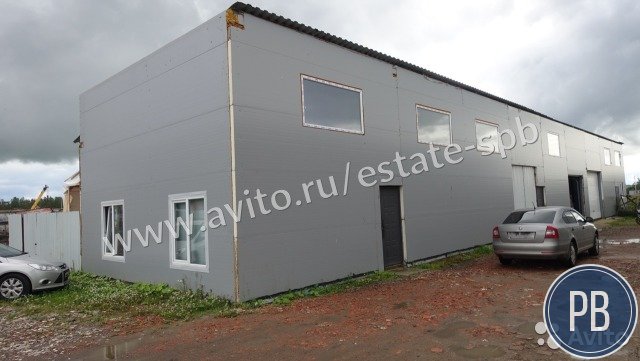 Утепленный склад, ангар, 300 м²