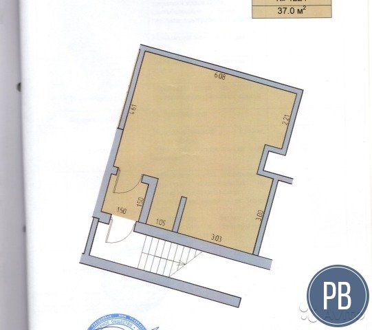 Продаю нежилое помещение, 37 м²
