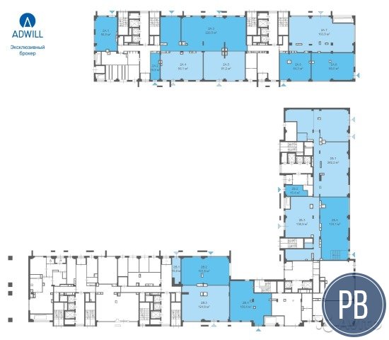 Торговое помещение, 16.4 м²