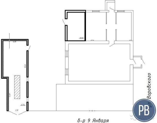 Гараж под автосервис, 41 м²