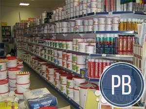 Строительный магазин в новом Жилой комплекс