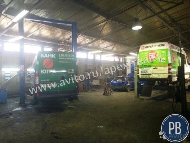 Аренда пл. 1300 м2 под производство, автосервис