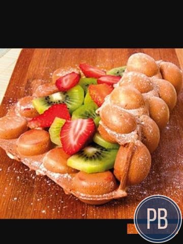 Торговый остров в трк йогурт и вафли