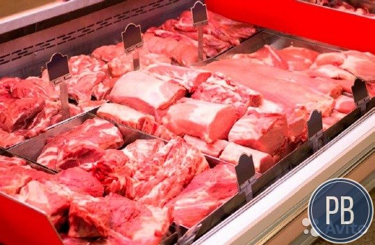 доходный мясной отдел в густонаселенном районе