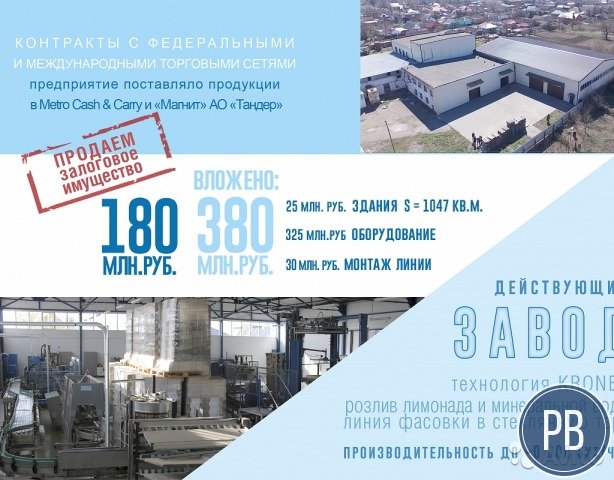 Завод по розливу воды контракты с торговыми сетями