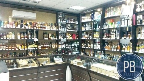 Магазин с лицензией на алкоголь, прибыль 200000