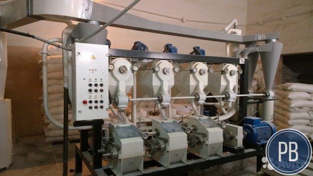 Действующий мукомольный комплекс 40 тонн в сутки