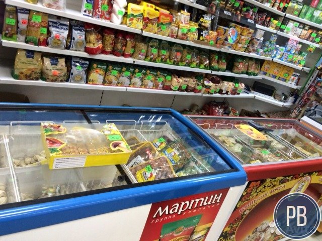 Отдел в магазине с хорошей проходимостью