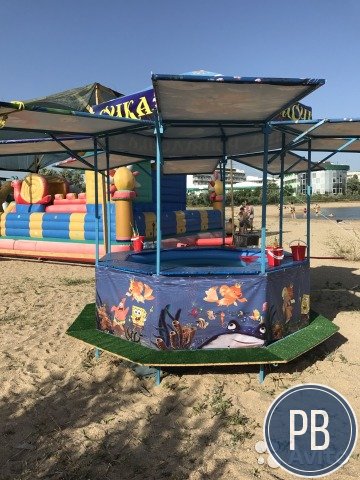 Рыбалочка с местом на пляже