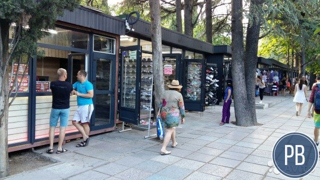 Сеть уличного питания в Крыму