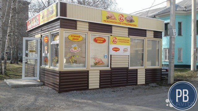 Торговый павильон в самом центре города